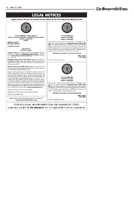 16••MAY 27, 2015  LEGAL NOTICES Legal Notices can also be viewed on our Web site at www.thesomervilletimes.com  CITY OF SOMERVILLE, MASSACHUSETTS