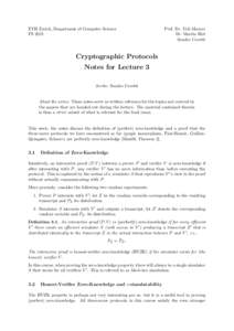 Cryptography / Zero-knowledge proof / IP / Distribution / Computational complexity theory / Interactive proof system / Proof of knowledge