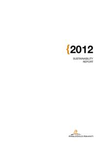{2012  SUSTAINABILITY REPORT  OUR
