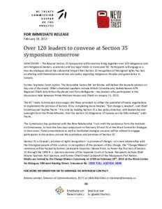 Microsoft Word - Section 35 News Release_Final_Feb18.docx