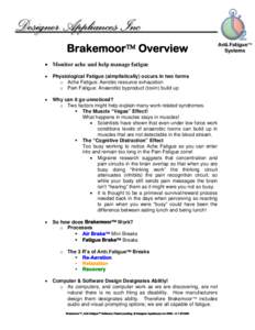 Microsoft Word - Brakemoor™ Specification.doc