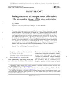 {PCEM}Articles/PCEM924483/PCEM_A_924483_O.3d 6th June:20:58 CE: A.R.; QA: V.J.; Coll.: A.V. COGNITION AND EMOTION, 2014 Vol. 00, No. 00, 1–9, http://dx.doi.orgBRIEF REPORT Feeling 