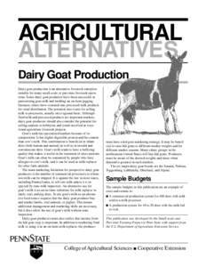 Dairy farming / Zoology / Cattle / Goat / Meat / Dairy / Raw milk / American Dairy Goat Association / Anglo-Nubian / Livestock / Milk / Agriculture