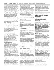 [removed]Federal Register / Vol. 75, No[removed]Wednesday, April 28, [removed]Rules and Regulations not contain an information collection subject to the Paperwork Reduction Act