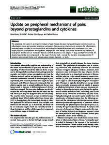 Schaible et al. Arthritis Research & Therapy 2011, 13:210 http://arthritis-research.com/content[removed]REVIEW  Open Access