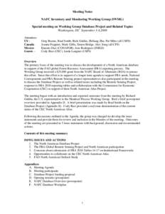 Microsoft Word - Meeting Notes of the NAFC IMWG w-plan.doc