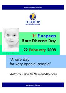 Rare Disease Day Welcome Pack