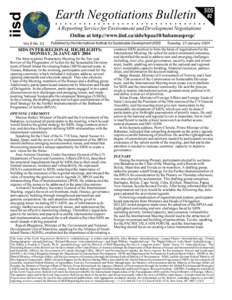 United Nations / Sustainable development / Sustainability / Barbados Programme of Action / International development / Small Island Developing States / Commission on Sustainable Development / Alliance of Small Island States / Economic development / Development / Environment