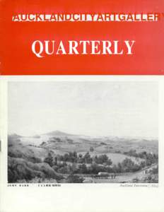 AUCKLANDCITYARTGALLERY  QUARTERLY JOHN