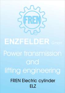 R O ENZFELDER GmbH Power transmission and