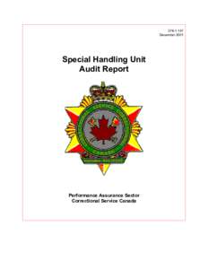 [removed]December 2001 Special Handling Unit Audit Report