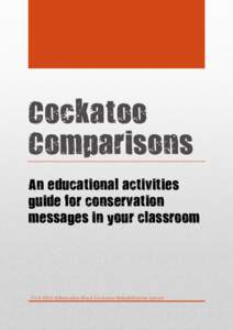 Cockatoo Comparisons An educational activities guide for conservation messages in your classroom