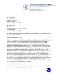 NMFS Response to Drought Operations[removed]