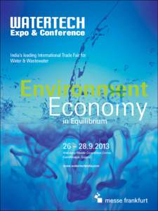 India’s leading International Trade Fair for Water & Wastewater Environment &