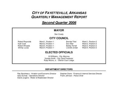 Project Accounting Summary - 2nd Quarter 2006.xls