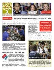 BPSEF NEWSLETTER front winter 11