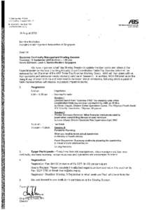 Please complete and return this Form to the ABS via fax (Fax: or email () by Monday, 5 SeptemberThank you. The registration fee is $inclusive of 5% GST: $4.50) per participant. Pl