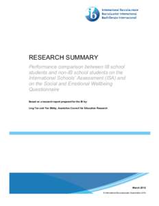 Microsoft Word - ISA Phase II Research summary final[removed]