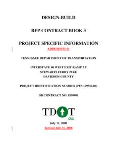 Microsoft Word - I-40 Contract Book[removed]doc