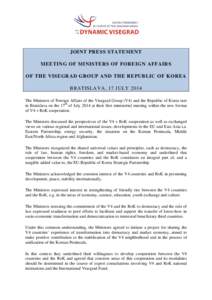 Microsoft Word - V4+ROK PRESS STATEMENT.doc