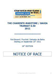 THE CHARENTE-MARITIME / BAHIA TRANSAT[removed]