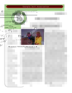 Georgia Jail Association  Newsletter Date Summer/Fall 2010 Issue II