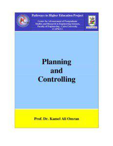 American University in Cairo / Cairo University / Mind / Cognitive science / Management / KNUST Department of Planning / Pathways to Higher Education /  Egypt / Sayed Kaseb / Planning