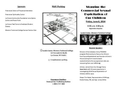 Human sexuality / CSEC / Wisconsin / Commercial sexual exploitation of children / La Crosse /  Wisconsin / Sexual slavery / International criminal law / Lacrosse / Jill Billings / Human trafficking / Child sexual abuse / Child labour