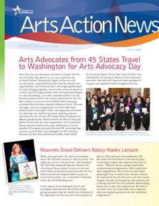 ArtsActionNews The Newsletter of Americans for the Arts Action Fund Vol. II 2014