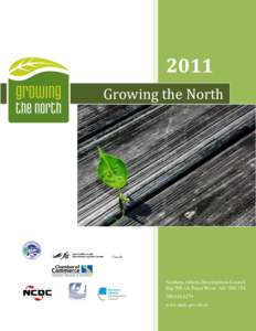 2011 Growing the North Northern Alberta Development Council Bag[removed], Peace River AB T8S 1T4[removed]
