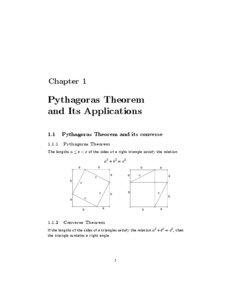 Chapter 1  Pythagoras Theorem
