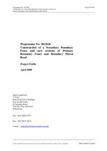 Microsoft Word - Project Profile_April2008.doc