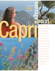 Villa Jovis / Anacapri / Deep sky blue / Monte Solaro / Tiberius / Roman villa / Villa / Blue Grotto / Sorrento / Capri / Campania / Geography of Italy