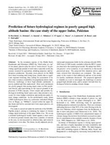 Hydrol. Earth Syst. Sci., 15, 2059–2075, 2011 www.hydrol-earth-syst-sci.netdoi:hess © Author(sCC Attribution 3.0 License.  Hydrology and