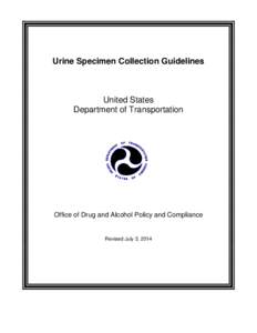 Urine Specimen Collection Guidelines
