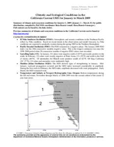 NOAA websites for PaCOOS Listserve