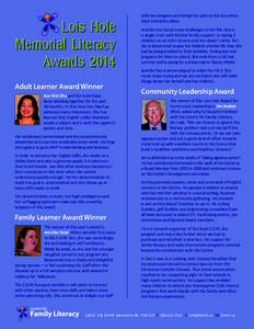 Literacy / Socioeconomics / Lois Hole / Edmonton / Human behavior / Linguistics / Behavior / Reading / Writing / Knowledge