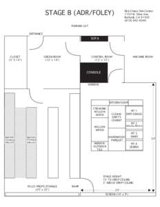 STAGE B (ADR/FOLEY)  Rick Chace Film Center 1150 W. Olive Ave. Burbank, CA[removed]8346
