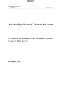 Submission 35 - Australian Digital Currency Commerce Association - Business Set-up, Transfer and Closure - Public inquiry