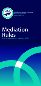 CRCICA Mediation Rules final cs5 - ar