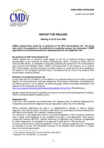 Microsoft Word - CMDv Report for Release June 2006