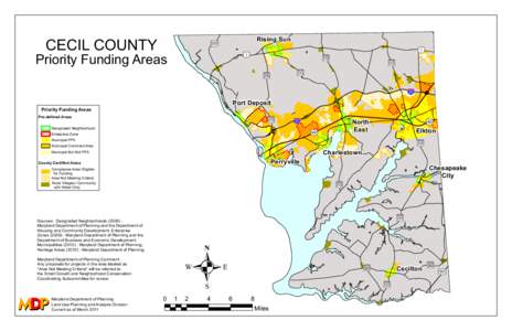 CECIL COUNTY  Rising Sun ± K