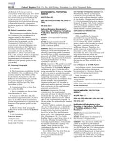 [removed]Federal Register / Vol. 79, No[removed]Friday, November 14, [removed]Proposed Rules attributed. Id. It also presents a comparison of the fiscal year 2013 debit