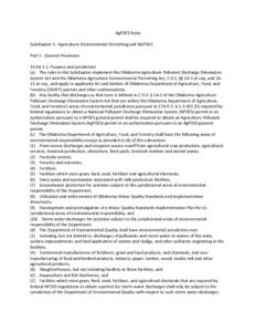 Earth / United States Environmental Protection Agency / Code of Federal Regulations / Clean Water Act / Water law in the United States / Concentrated Animal Feeding Operations / Title 40 of the Code of Federal Regulations / Stormwater / Animal feeding operation / Environment / Agriculture / Water pollution