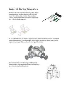 Exploded view drawing / Blender / QuickTime / Patent drawing / 3D modeling / Plan / Software / Graphics software / Technical drawing