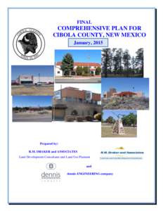 FINAL  COMPREHENSIVE PLAN FOR CIBOLA COUNTY, NEW MEXICO January, 2015