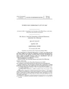 Territories of the United States / Puerto Rican law / Puerto Rico Democracy Act / Commonwealth / Political status of Puerto Rico / Insular areas of the United States / Politics of Puerto Rico / Puerto Rico