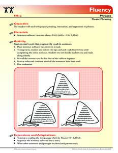 Fluency Phrases F.012  Fluent Phrasing