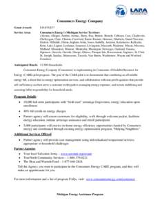 Microsoft Word - Consumers Energy MEAP Grant Fact Sheet.docx