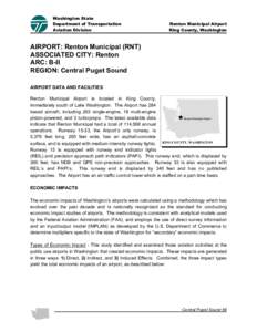 Environmental impact of aviation in the United Kingdom / Regional Input-Output Modeling System / MIG /  Inc. / Renton /  Washington / Renton Municipal Airport